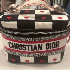 Dior No Longer Available Red Shoulder Bag With Original Box For Daily Use, Red Shoulder Bag For Daily Use With Original Box, Red Bag For Everyday Use, Designer Red Box Bag, Dior Bag, Mini Bag, Christian Dior, Limited Time, Dior