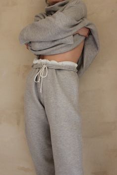 The coveted Franklin Sweatpants in our cotton modal iteration is our go-to staple made elevated. The Franklin's are a flattering and versatile complement to all the pieces in our Sweats collection. These feature a comfortable elastic + drawstring waistband, side seam pockets, and cinched elastic leg openings. The luxurious hand and soft texture of the cotton modal are quite literally cloud-like. Mix and match pieces from our luxe cotton modal collection for a considered chic statement. Evoking t Comfy Cotton Bottoms For Fall, Cozy Cotton Pants With Elastic Waistband, Cozy Cotton Bottoms For Fall, Cozy Bottoms With Elastic Waistband And Relaxed Fit, Cozy Cotton Bottoms For Lounging, Cozy Sweatpants With Ribbed Waistband For Spring, Cozy Cotton Pants, Effortless Cotton Bottoms For Fall, Relaxed Cotton Loungewear Bottoms