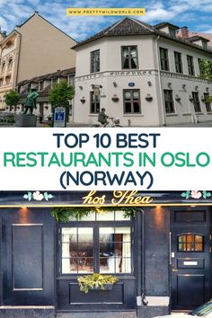 the top 10 best restaurants in oslo norway