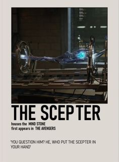 an advertisement for the movie, the scepter