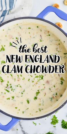 the best new england clam chowder recipe