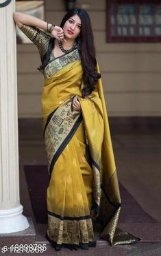 Saree Yellow, Warli Art, Silk Saree Banarasi, Raw Silk Saree, South Indian Sarees, Designer Silk Sarees, Dc Movies