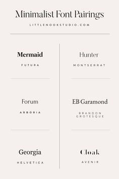 Minimalist Clean Modern Font Pairings Fonts For Package Design, Fonts Design Logo, Minimalist Font Combinations, Clean Fonts Typography, Modern Fonts Minimalist Canva, Architecture Font Pairing, Free Fonts For Logo Design, San Serif Font Pairing, Minimalist Packaging Ideas