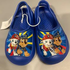 Paw Patrol Toddler Water Shoes/Clogs Blue New With Tags Size 7/8 Bundle And Save With My Other Listings!!!!! Stock: Green123123 Cute Blue Non-slip Clogs, Playful Non-slip Slip-on Clogs, Synthetic Slip-on Clogs For Playtime, Blue Non-slip Fun Clogs, Fun Blue Non-slip Clogs, Fun Non-slip Clogs With Round Toe, Summer Playtime Clogs With Round Toe, Cute Synthetic Clogs For Playtime, Non-slip Round Toe Fun Clogs