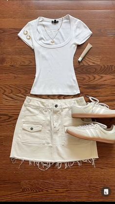 Polished Summer Outfits, Coquette Style Summer, Coquette Outfit Ideas Summer, Coquette Outfits For Summer, Couqutte Outfit Ideas Summer, Summer Fits Coquette, Looks Pinterest