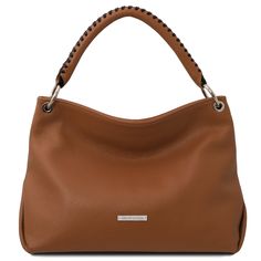 TL Bag Soft Leather Handbag - L'Atelier Global Bags Game, Soft Leather Handbags, Leather Factory, Italian Leather Bags, Classic Handbags, Nickel Hardware, Leather Handbag, Leather Handle, Pebbled Leather