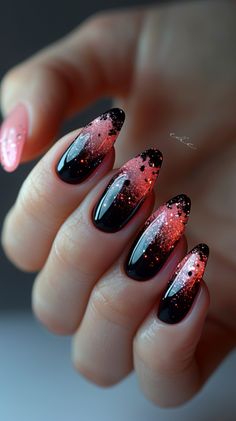 Pink Ombre Nails Villian Nails, Pointed Nails, Blush Nails, Hot Nails, Beauty And Lifestyle, Life Tips