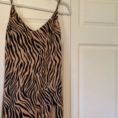 Tiger Print Tags Still Attached Taking Best Offer! Size Medium But Fits Like A Small Tiger Stripe Dress, Chic Tiger Print Summer Dress, Chic Summer Tiger Print Dress, Chic Summer Dress With Tiger Print, Chic Tiger Print Dress For Date Night, Summer Tiger Print Dress For Date Night, Spring Tiger Print Dress For Night Out, Spring Tiger Print Sleeveless Dresses, Chic Tiger Print Mini Dress For Spring