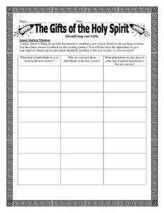 The Gifts of the Holy Spirit Gifts Of The Spirit Printable, Holy Spirit Activities For Kids, Holy Spirit Sunday School Lesson, Gifts Of The Holy Spirit Catholic, Come Holy Spirit Prayer, Gifts Of The Holy Spirit, Come Holy Spirit, Confirmation Ideas, Holy Spirit Prayer