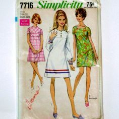 an image of two women in dresses on the cover of a sewing pattern