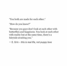 the text is written in black and white on a piece of paper that says, you both are made for each other how do you know?