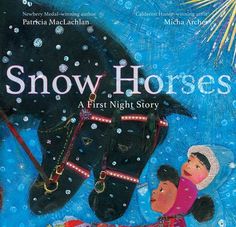 a children's book about snow horses