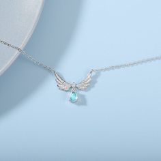 Description:Waterdrop Angel Wings Necklace Specifications:Material: crystal, cubic zirconia, copper, stainless steelColors: silverSize: 40 cm + 5 cm extWeight: 2g/pcs "Experience divine vibes with our Waterdrop Angel Wings Necklace. Show off your heavenly style with this unique piece. With this necklace, you'll be dripping in style (and waterdrops)! ✨👼" Angel Wing Necklace, Crystal Angels, Wing Necklace, Enamel Bracelet, Water Drops, Exquisite Jewelry, Link Bracelets, Rope Bracelet, Cubic Zirconia