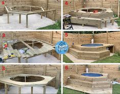 Spa, terrasse bois, bestway, intex, spa gonflable, comment faire, guide Backyard Swimming Pool Ideas, Swimming Pool Decor, Mini Swimming Pool, Swimming Pool Ideas, Swimming Aesthetic, Backyard Swimming Pool, Pool Party Ideas