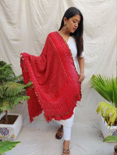 pure georgette bandhani dupatta Bollywood Style Bandhani Print Georgette Dupatta, Bollywood Style Georgette Dupatta With Bandhani Print, Navratri Bandhani Print Georgette Dupatta, Bohemian Red Traditional Wear With Bandhani Print, Red Bohemian Traditional Wear With Bandhani Print, Unstitched Bandhani Print Georgette Dupatta, Red Bohemian Saree With Sheer Dupatta, Bohemian Red Traditional Wear With Self Design, Festive Bandhani Print Georgette Dupatta