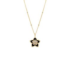 Introducing our exquisite Fancy Pave Colored Stone Flower Necklace. Crafted from brass and plated with 14K gold, it's adorned with dazzling clear CZ stones for a touch of elegance. With a 26mm flower pendant and a 16" chain with a 2" extender, it's perfect for adding glamour to any look. Shop now and bloom with beauty! Product Details Made from Brass 14K Gold Plated Colored Natural Stone: Mother Of Pearl , Turquoise, Malachite And Onyx Clear CZ Stones Flower Size: 26MM Length: 16" + 2" Available For Pre-Order Gold Flower Pendant Necklace In Fine Jewelry Style, Gold Flower Necklace With Cubic Zirconia, Gold Plated Necklaces With Flower Pendant, Elegant Gold Plated Necklace With Flower Charm, Gold Plated Necklace With Flower Pendant, Luxury Necklace With Flower Charm And Pendant, Gold Flower Shaped Jewelry With Diamond Accents, Gold Flower Pendant Necklace, Gold Necklace With Diamond Accents In Flower Shape