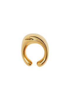 Inspired by Carl Auböck’s sleek and modern shapes. Ultra lightweight, the Aubock ring is perfect for everyday wear. This piece is made to order. Please allow 5 to 6 weeks for your order to ship. Chic Yellow Gold Ring With Polished Finish, Chic Polished Finish Formal Ring, Chic Polished Open Ring, Chic Open Ring With Polished Finish, Chic Polished Finish Open Ring, Modern Gold Rings For Everyday Luxury, Modern Dome Ring With Open Band, Modern Rings With Polished Finish For Everyday Luxury, Modern Dome Ring With Open Band For Formal Occasions