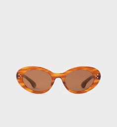 Frame N.05 - Havana – Sporty & Rich Serif Logo, Swinging 60s, Sporty And Rich, Eye Shapes, The Temple, Havana, Cool Kids, Set Dress, Uv Protection