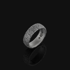 "Japanese Cloud Ornament Shaped Band Ring, Clouds, Traditional Anniversary Gift, Wedding Band, Promise Ring, Unisex Sterling Silver Ring ✦ Jewelry Details ✦ * Material: 925 Sterling Silver * Weight: 10-11 grams * Finish: Oxidized, Polished, Gold, Rose Gold * Stamp: 925 * Band width: 7.5mm * Available sizes; 5 US to 15 US. Contact me if you're expecting to buy another size! * Ideal for daily use with an oxidized finish on 925 sterling silver, which makes details more attractive and eye-catching! Cloud Ornament, Traditional Anniversary Gifts, Cloud Ring, Mom Pendant, Traditional Japanese Art, Jewelry Details, Silver Jewelry Rings, Ornaments Design, Cute Rings