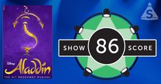 the broadway musical show 86 score logo and poster