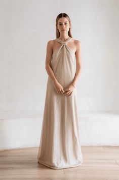 Halter Maxi Dress, Halter Maxi, Halter Maxi Dresses, Fitted Bodice, Formal Event, Open Back, Halter Dress, Bodice, Maxi Dress