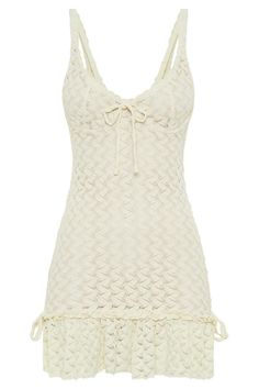 Marietta Cupped Lace Mini Dress - Ivory - MESHKI U.S Dress Png, European Summer Outfits, Beige Dresses, Micro Mini, Pattern Background, Crepe Dress, Lace Mini Dress, Lace Pattern, Linen Dresses