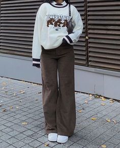 Baggy Outfit Ideas, Street Style Outfits Casual, Neat Casual Outfits, Thanksgiving Outfit Ideas, Modest Casual Outfits, Cute Thanksgiving Outfits, Thanksgiving Outfits, Cute Modest Outfits