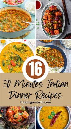 Are you on a time crunch and craving some Indian food? These 30 minutes Indian dinner recipes will become your best friends! They are super easy to make and loaded with body-loving nutrients, that will charm you with their decadent flavors. Indian Food Easy Recipes, Best Indian Dishes, Indian Meal Ideas, Dinner Ideas Indian Vegetarian Recipes, Easy Indian Meals, Quick Indian Dinner Ideas, Easy Indian Dinner Recipes Vegetarian, Quick And Easy Dinner Recipes Vegetarian Indian, Healthy Indian Dinner Recipes