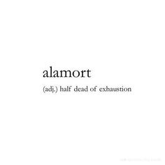 the words almort are written in black and white on a white background,