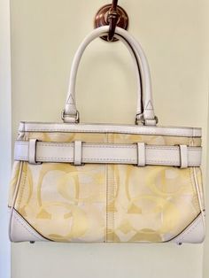 Spring Yellow, Handbag Purse, Tan Leather, The Hamptons, Bags Handbags, Women Handbags, Purse, Shoulder Bag, Handbags