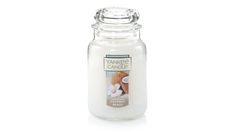 yankee candle with coconut on the side