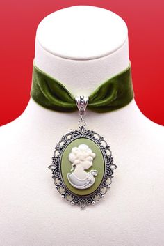 The VICTORIAN Velvet choker necklace with large antique silver cameo pendant in a choice of black, moss or copper. Pendant size - 6.1cm height x 4.9cm width Choker width - 2.5cm Choice of choker lengths Extender chain - 5cm long Chokers are handmade to order so if you require any customisation please get in touch. Your order will arrive complete with velvet gift bag. Free UK delivery & combined shipping discounts on international orders! Cameo Choker Necklace, Cameo Choker, Victorian Cameo, Velvet Choker Necklaces, Velvet Choker, Cameo Necklace, Cameo Pendant, Christmas Deals, Choker Necklaces