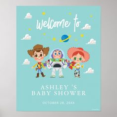 Toy Story Characters Baby Shower Welcome Sign Editable Blank Toy Story Baby Shower Ideas, Toy Story Baby, Disney Baby Shower, Toy Story Characters, Birthday Welcome Sign, Toy Story Birthday Party, Disney Decor, Toy Story Birthday