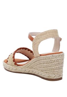 Groove your way through summer festivals or lounge by the pool with a cocktail in hand - all while rocking our fabulous raffia espadrilles! With a classic wedge heel giving a nod to tradition and the playful addition of raffia for a modern twist, these shoes are an absolute essential for spicing up any closet.Type: EspadrillesUpper Material: RaffiaLight Cushion InsolesOuter Sole: TPRAnkle Strap DetailPin Buckle FasteningWedge HeelOpen Round ToeLight Cushion InsoleSH4567Material Composition: Raff Summer Beige Woven Espadrilles, Beige Woven Summer Espadrilles, Beige Straw Espadrilles For Summer Outings, Spring Beach Espadrilles With Straw Material, Spring Beach Espadrilles Made Of Straw, Spring Beach Straw Espadrilles, Open Toe Straw Espadrilles With Woven Detail, Beige Espadrilles With Woven Sole For Vacation, Adjustable Casual Wedge Sandals