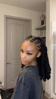 Sheals Loc’s | #locs #locstylesforwomen #locstyles #fauxlocs | Instagram Kali Locs Hairstyles, Lic Styles Women, Locs Protective Hairstyles For Women, Cute Loc Styles For Short Hair, Beaded Loc Styles, Locs Hairstyles For Long Hair, Loc Black Women Hairstyles, Loc Hairstyles For Women With Weave, Braided Loc Hairstyles