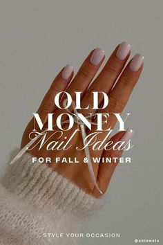 Trendy Nails Fall 2024 Short, Autumn Nail Trends 2024, Nude Fall Nail Colors, Fall 2025 Nails, Short Old Money Nails, Modern Fall Nails, Old Money Nails Short 2024, Old Money Fall Nails, Clean Girl Fall Nails