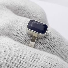 *Material92.5 Sterling Silver *gemstoneNatural Blue sapphire *Stone shapeRectangle Cut *gemstone ColourBlue *Gemstone Size9x11 mm (According to Stone Weight ) *stone weight4.15 carat *Band ColourSilver *Ring For Unisex Men or Women *Handmade Ring *Please feel free to contact me, I'm very happy to solve your question Boho Ring, Best Selling Ring, Bridesmaid Gift, 925 Silver Ring, V day Gift for Her, Vintage Rings, Family Jewelry, Sterling silver Ring, Gifts for Mom, Valentine Day Gift,Handmade Ri Silver Sapphire Ring With Rectangular Gemstone, Sterling Silver Sapphire Ring With Rectangular Stone, Silver Rectangular Sapphire Ring, Sapphire Ring With Rectangular Stone In Sterling Silver, Rectangular Sapphire Ring For Gift, Silver Rectangular Sapphire Ring Gift, Rectangular Silver Sapphire Ring Gift, Rectangular Sapphire Ring Gift, Rectangular Sapphire Rings For Gifts