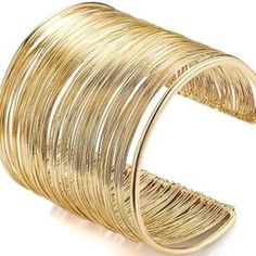 Bracelet Manchette - L ATELIER TRENDY Cuff Bracelets, Gold Bracelet, Bangles, Cuff, Gold