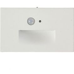 an image of a white light switch with two buttons on the front and one button on the back