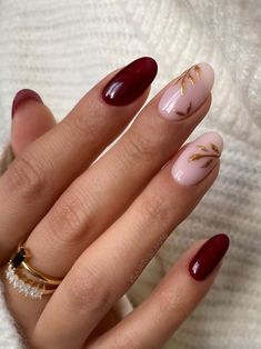 Kutek Disney, Wine Nails, Smink Inspiration, Valentine Nails, Art Magic, Summer Nail Art, Burgundy Nails, Thanksgiving Nails, Neon Nails