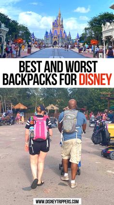 Best and Worst Backpacks for Disney Backpack For Disney, What To Pack For Disney, Disneyland Backpack, Disney World Backpack, Disney World Travel, Disney Bags Backpacks, Disney Backpack, Best Backpacks, Disney Names