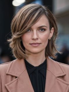 35 Gorgeous Mid-Length Haircuts with Layers You'll Love in 2024 Haircut For Face Shape