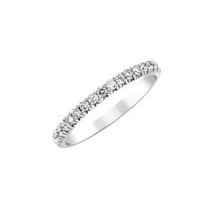 18K White Gold 0.57 Total Diamond Carat Weight Stone Count: 36 Round Diamonds Eternity Band Stock Size: 6.5 Classic Round Cut Eternity Band With Prong Setting, Classic Diamond White Eternity Band With Pave Setting, Classic Eternity Band With Prong Setting, Classic Eternity Band With Pave Setting, Classic Diamond Eternity Band, Classic Round Cut Half Eternity Band, Classic Vvs Clarity Eternity Band, Classic Cubic Zirconia Bands With Brilliant Cut, Classic Round Eternity Band With Pave Setting