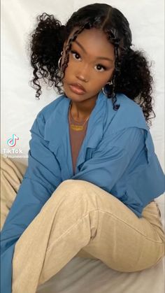 Quick Natural Hair Styles, Cute Curly Hairstyles, Pelo Afro, Curly Hair Styles Easy, Natural Curls Hairstyles, Hairdos For Curly Hair, Curly Hair Inspiration, Curly Girl Hairstyles