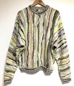 KAPITAL 7G knit Gaudy crew sweater yellow brand new   KAPITAL 7G knit Gaudy crew sweater yellow brand new Very rare!only small amount released in Japan!Very hard to get! Item code K2203KN040 [Size] 3 [Large] (Pit to pit 64cm,Neck to bottom 64cm) [Condition] Brand new,Guaranteed 100% real authentic. [Shipping] USA,Canada,Australia:$20 Europe,UK:$22 Asia:$16 By DHL (With tracking no.) Shipped in 2 days and you usually receive it in a week after payment.(except for some countries)   Payment must be Kapital Clothing Japan, Kapital Sweater, Kapital Denim Pants, Kapital Century Denim, Vintage Multicolor Jacquard Knit Sweater, Clothing Board, Yellow Sweater, Coal Mining, Hard To Get