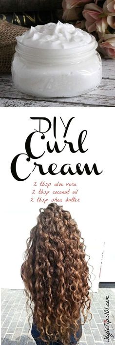 DIY Curl Cream