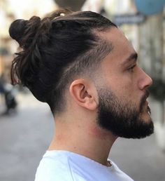 Ponytail Hairstyles For Men, Men Haircut Undercut