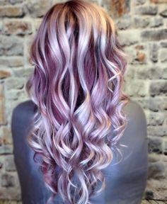 Lilac Hair, Gorgeous Hair Color, Haircut Short, Hair Color Highlights