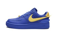 Shop Air Force 1 Low "AMBUSH - Game Royal" at Stadium Goods, the world's premier marketplace for authentic sneakers and streetwear. Fast shipping, easy returns. Ambush Air Force, Yoon Ahn, Nike X Ambush, Royal Shoes, Monochromatic Blue, Luxury Jewelry Brands, Nike Air Force 1 Low, Stadium Goods, Maize