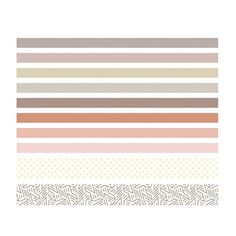 an abstract striped pattern with dots and lines on the bottom, in shades of brown, beige